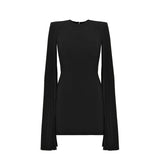 Backless Mini Evening Dress Gown